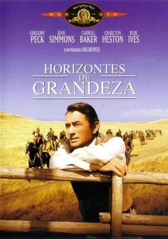 Póster de Horizontes de grandeza (1958) con Bob Morgan como Terrill Cowboy