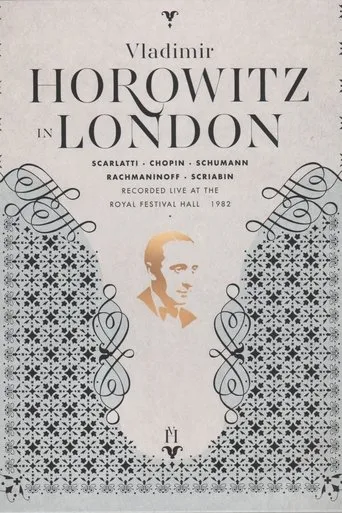 Póster de Horowitz in London