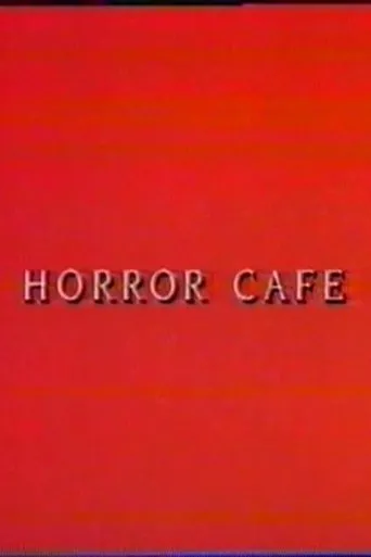 Póster de Horror Cafe