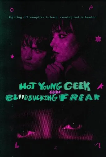 Póster de Hot Young Geek Seeks Blood-Sucking Freak