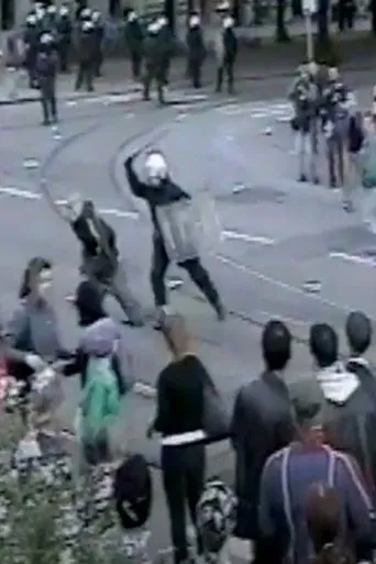 Póster de Hotet Mot Demokratin - om Göteborgskravallerna 2001