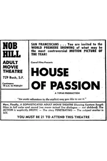 Póster de House of Passion