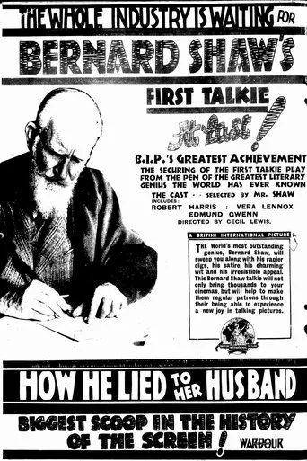 Póster de How He Lied to Her Husband