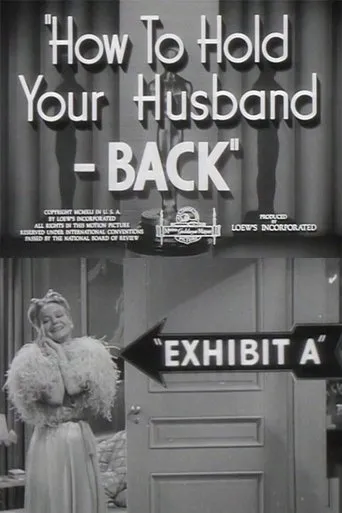 Póster de How to Hold Your Husband - BACK