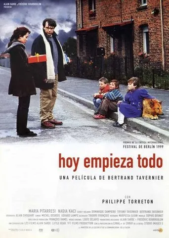 Póster de Hoy empieza todo (1999) con Françoise Bette como Madame Delacourt