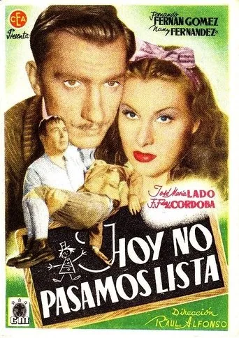 Póster de Hoy no pasamos lista