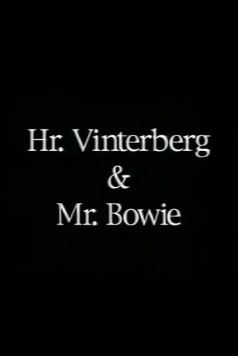 Póster de Hr. Vinterberg & Mr. Bowie