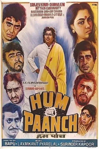 Póster de Hum Paanch