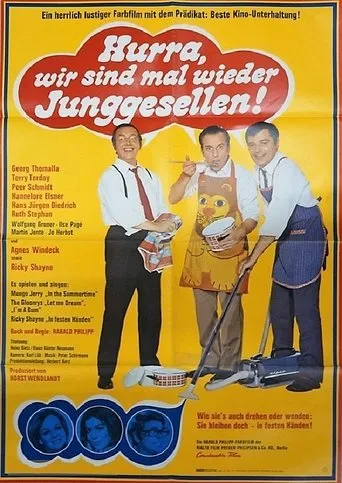 Póster de Hurra, wir sind mal wieder Junggesellen!