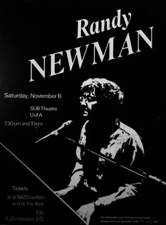 Póster de I Am, Unfortunately, Randy Newman
