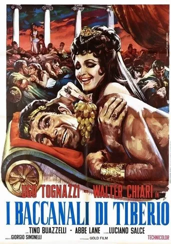 Póster de I baccanali di Tiberio