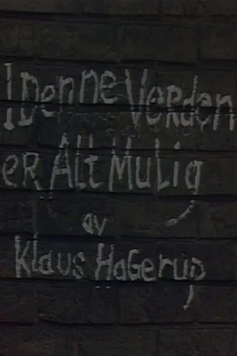 Póster de I denne verden er alt mulig