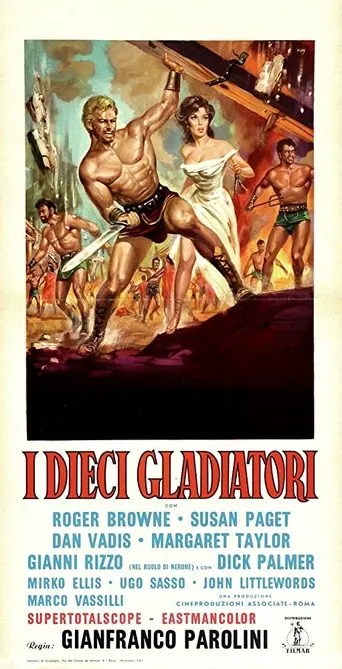Póster de I dieci gladiatori