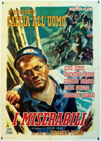 Póster de I Miserabili - Caccia all'uomo