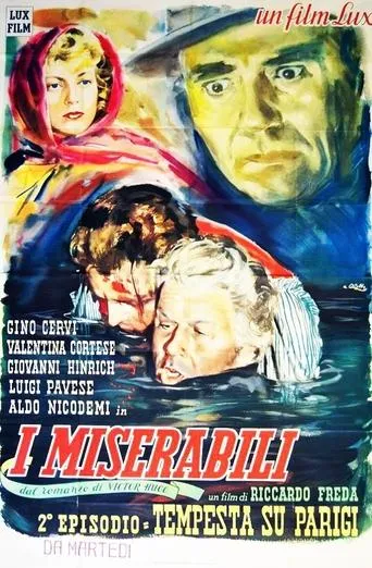 Póster de I Miserabili - Tempesta su Parigi