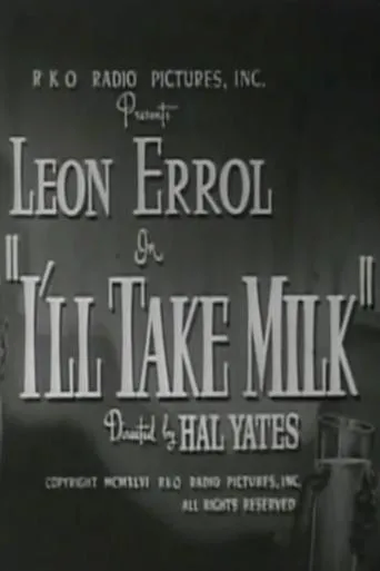 Póster de I'll Take Milk