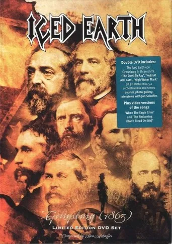 Póster de Iced Earth: Gettysburg 1863