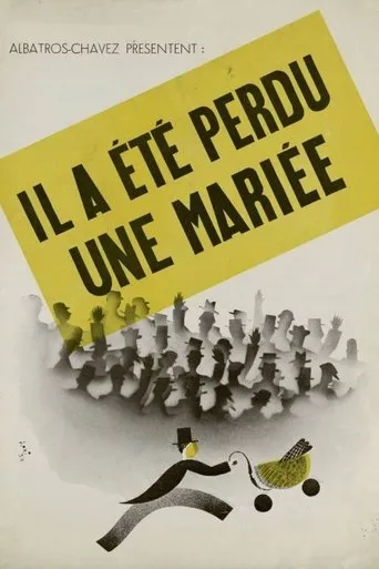 Póster de Il a été perdu une mariée