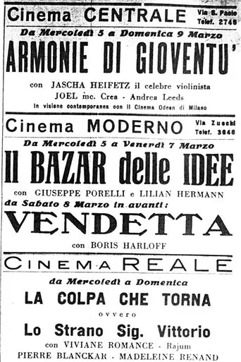 Póster de Il bazar delle idee