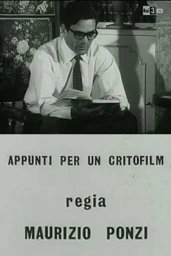 Póster de Il Cinema di Pasolini (Appunti per un Critofilm)