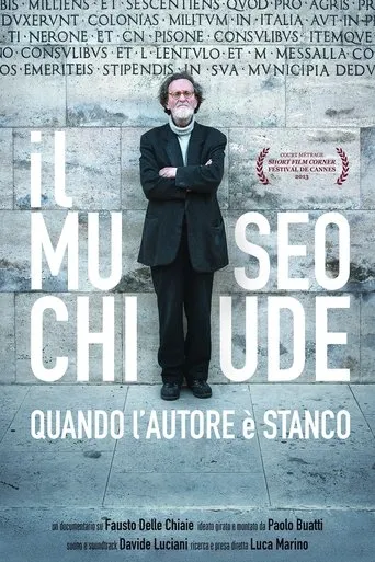 Póster de Il museo chiude quando l'autore è stanco