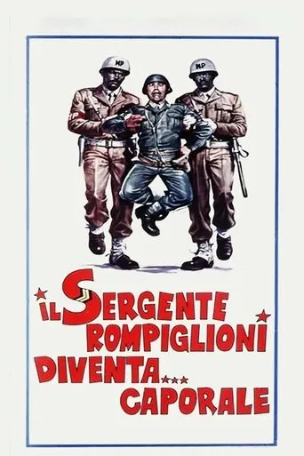 Póster de Il sergente Rompiglioni diventa... caporale