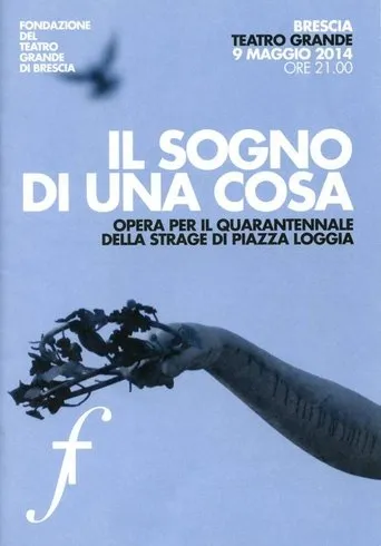 Póster de Il sogno di una cosa