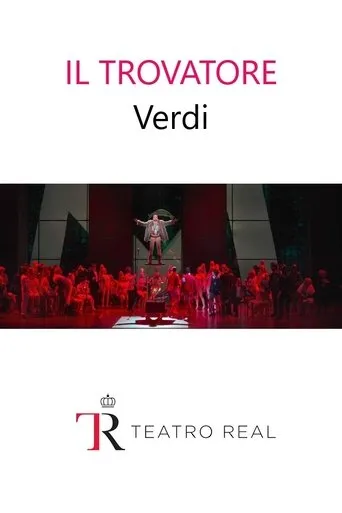 Póster de Il trovatore - Teatro Real