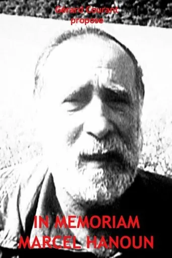 Póster de In Memoriam Marcel Hanoun