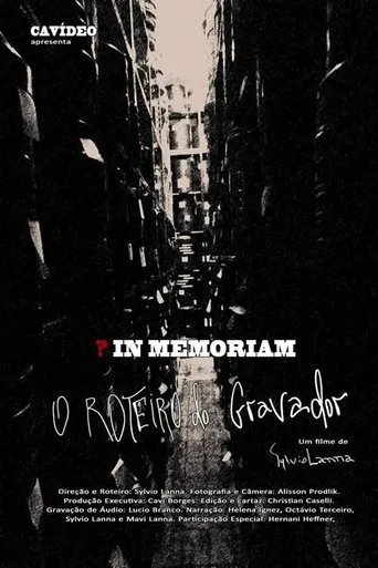 Póster de In Memoriam: O Roteiro do Gravador