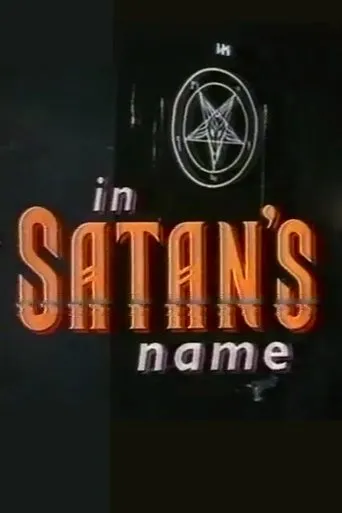 Póster de In Satan's Name