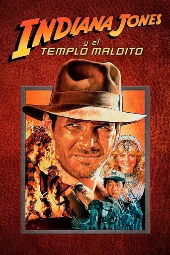 Póster de Indiana Jones y el templo maldito (1984) con Philip Stone como Phillip Blumburtt