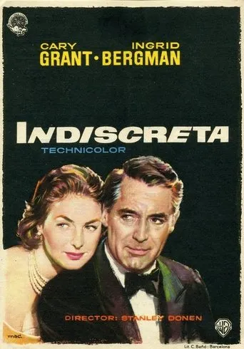 Póster de Indiscreta (1958) con Martin Boddey como Albert