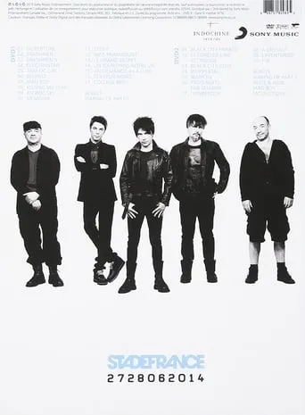 Póster de Indochine - Black City Concert - Stade de France 2014