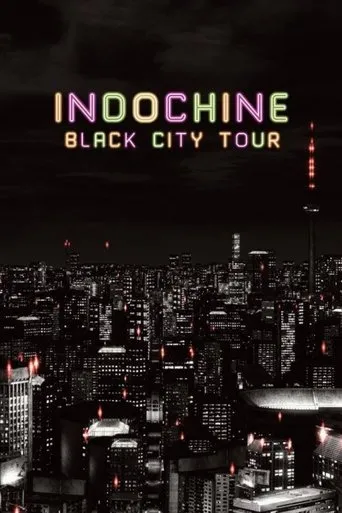 Póster de Indochine - Black City Tour