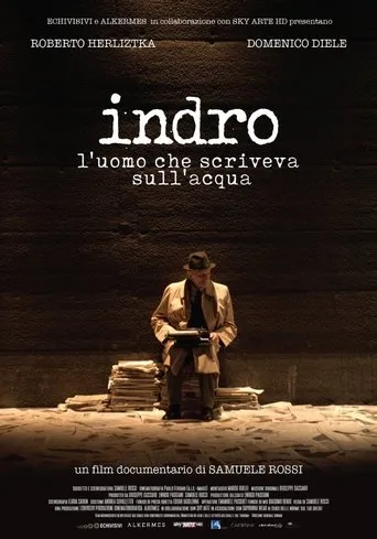 Póster de Indro - L'uomo che scriveva sull'acqua