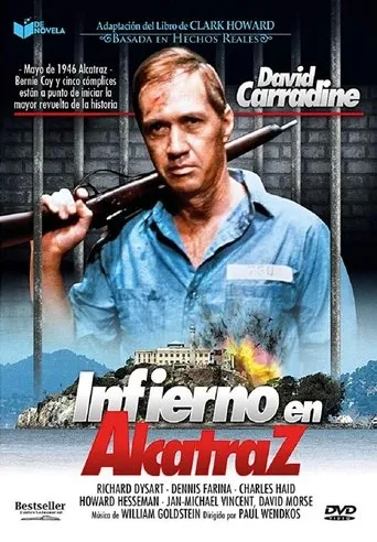 Póster de Infierno en Alcatraz (TV) (1987) con Howard Hesseman como Joseph 'Dutch' Cretzer