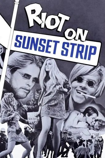Póster de Infierno en Sunset Street (1967) con Anna Strasberg como Helen Tweedy