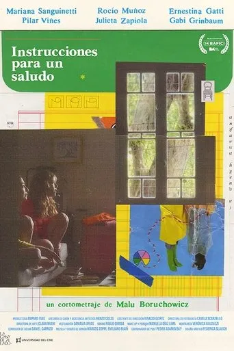 Póster de Instrucciones para un saludo