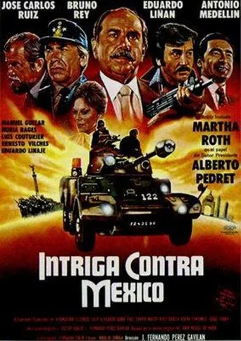 Póster de Intriga contra México