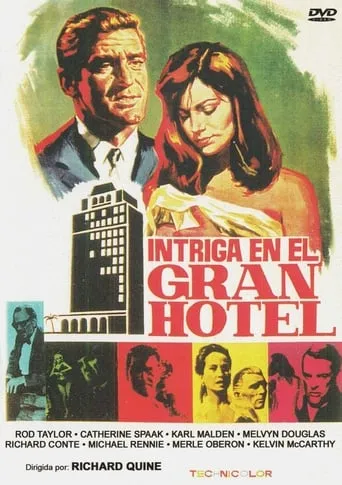 Póster de Intriga en el Gran Hotel