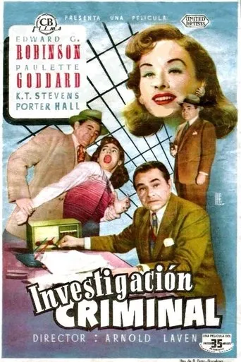 Póster de Investigación criminal