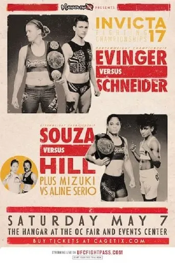 Póster de Invicta FC 17: Evinger vs. Schneider