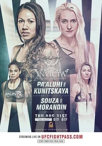 Póster de Invicta FC 25: Kunitskaya vs. Pa'aluhi