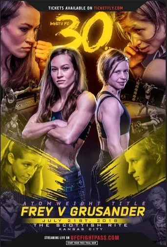 Póster de Invicta FC 30: Frey vs. Grusander