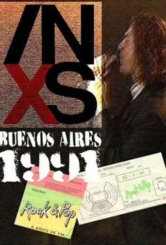 Póster de INXS: Live in Buenos Aires 1991