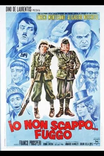 Póster de Io non scappo... fuggo