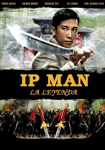 Póster de Ip Man. La leyenda (2010) con Kenya Sawada como Kitano Yukio