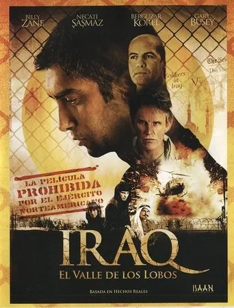 Póster de Iraq, el valle de los lobos (2006) con Spencer Garrett como George Baltimore / Journalist