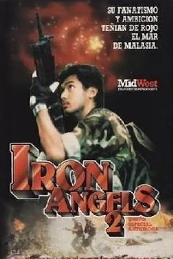 Póster de Iron Angels 2 (1988) con Ting-Wai Chan